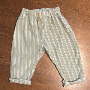 Striped Terry Cloth Pants